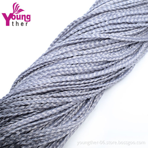 Wholesale Synthetic Jumbo Ombre Hair Braids High Temperature Fiber Crochet Twist Senegal Box Braids